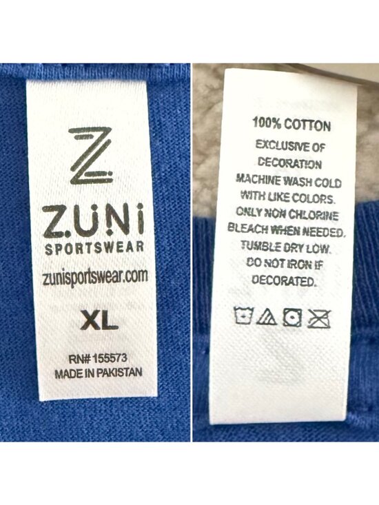 Imagine All The People Tee Mens XL Blue Peace Graphic Beatles Lyrics Unisex Top - Picture 7 of 10